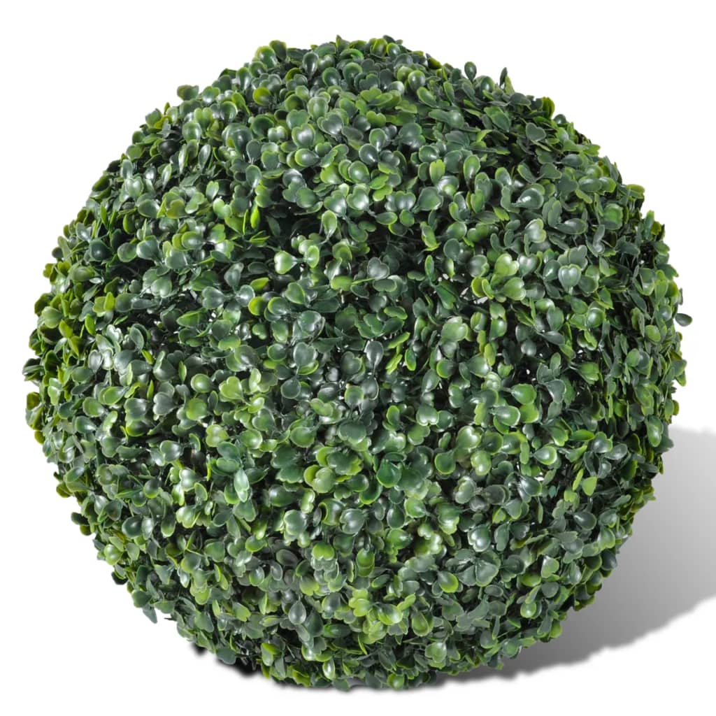 Boxwood Ball Artificial Leaf Topiary Ball 27 cm 2 pcs - Newstart Furniture