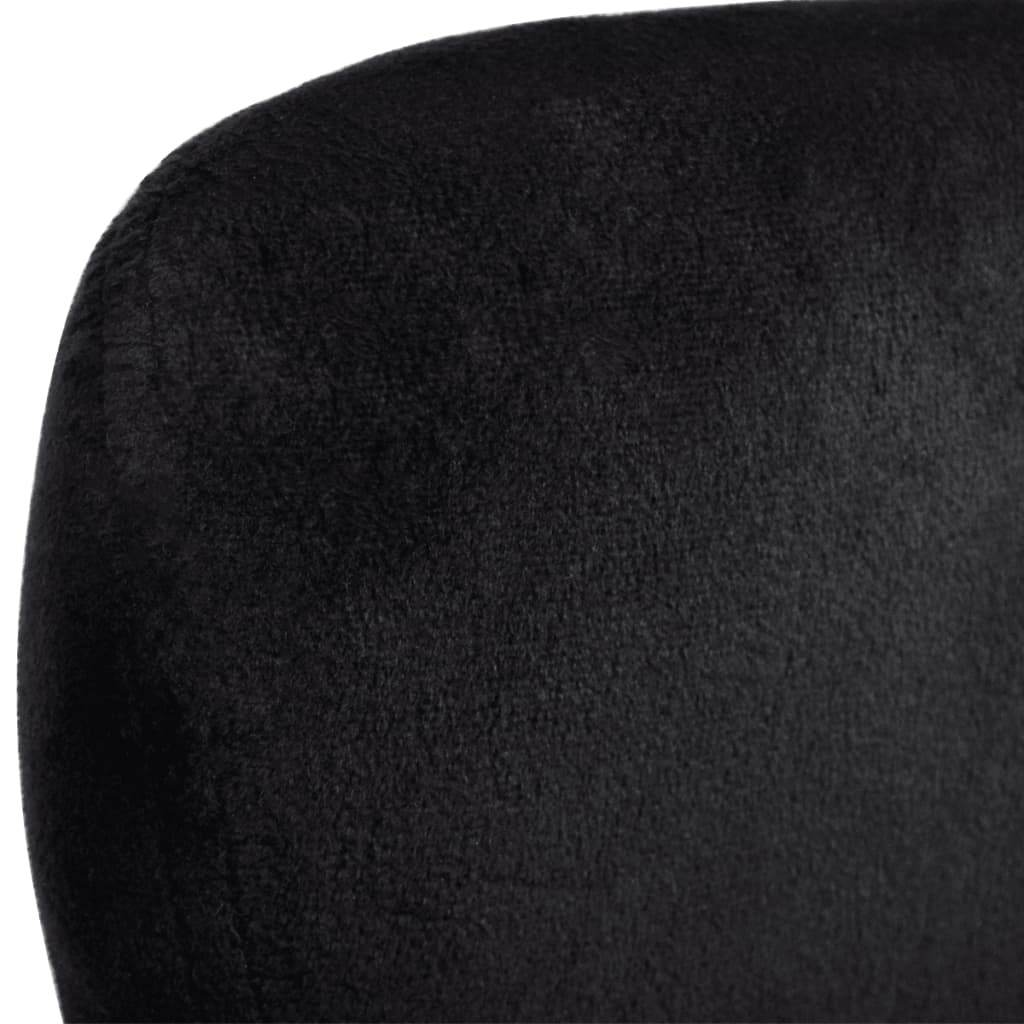 Armchair with Egg Shape Black - Newstart Furniture