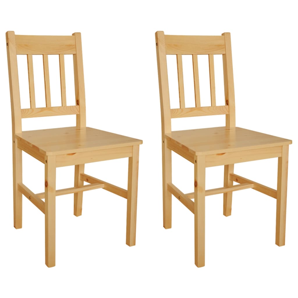 Dining Chairs 2 pcs Pinewood - Newstart Furniture