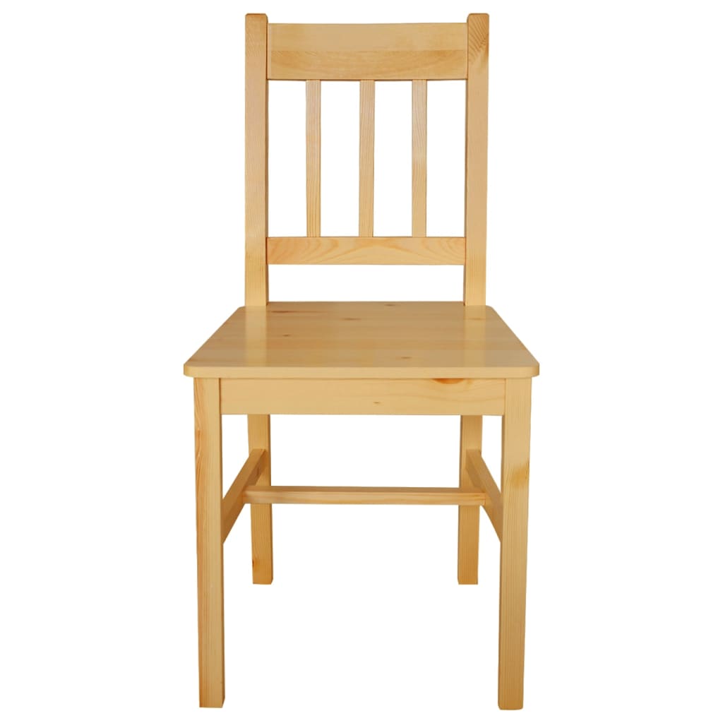 Dining Chairs 4 pcs Pinewood - Newstart Furniture