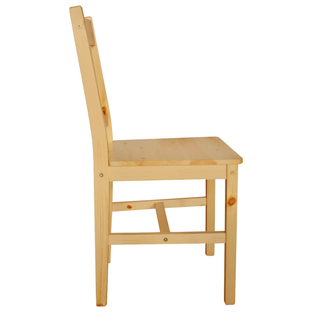 Dining Chairs 4 pcs Pinewood - Newstart Furniture