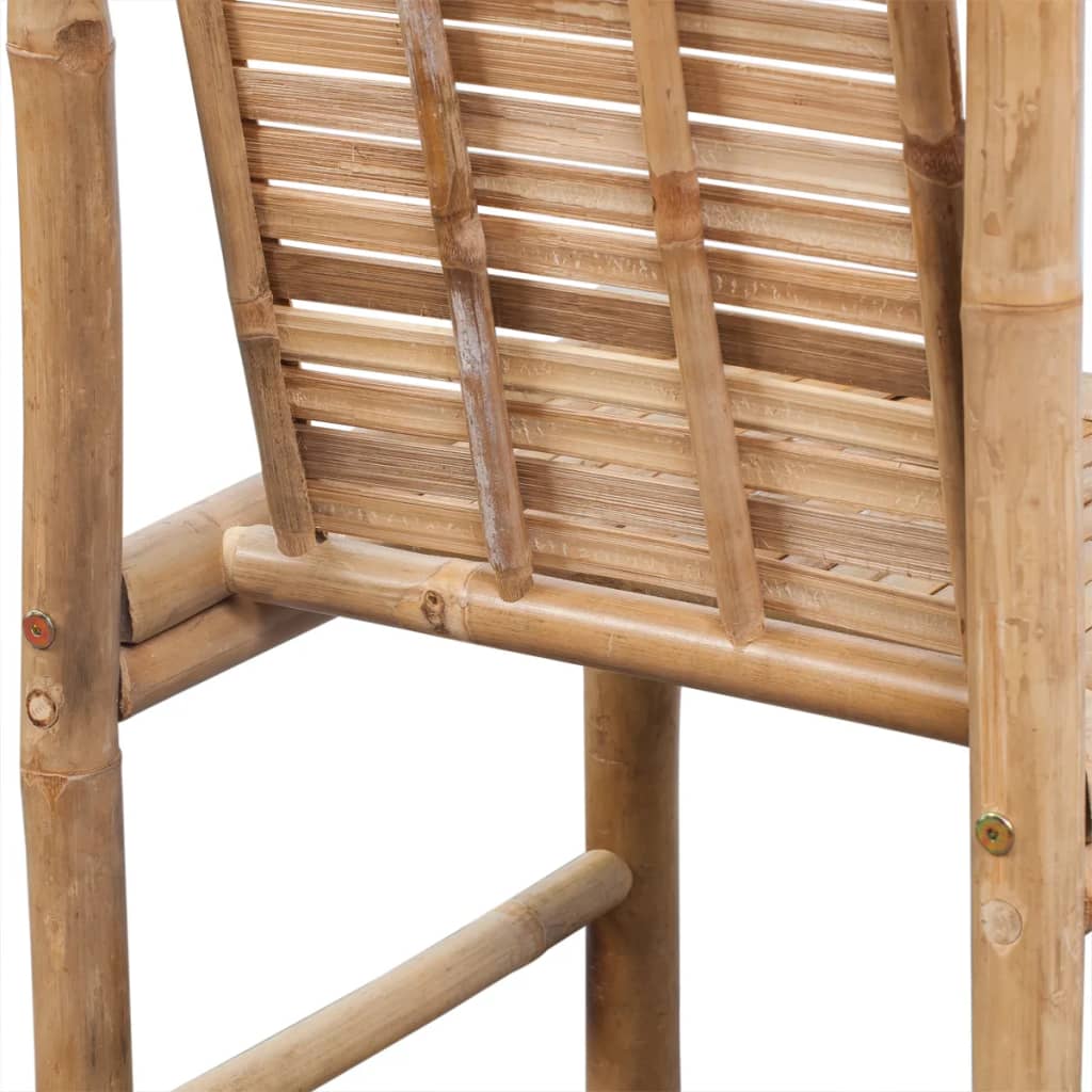 Bar Stools 2 pcs Bamboo - Newstart Furniture