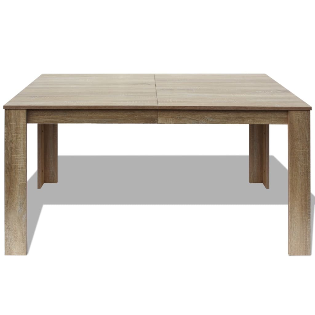 Dining Table 140x80x75 cm Oak - Newstart Furniture