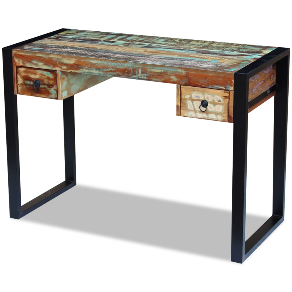 Desk Solid Reclaimed Wood - Newstart Furniture