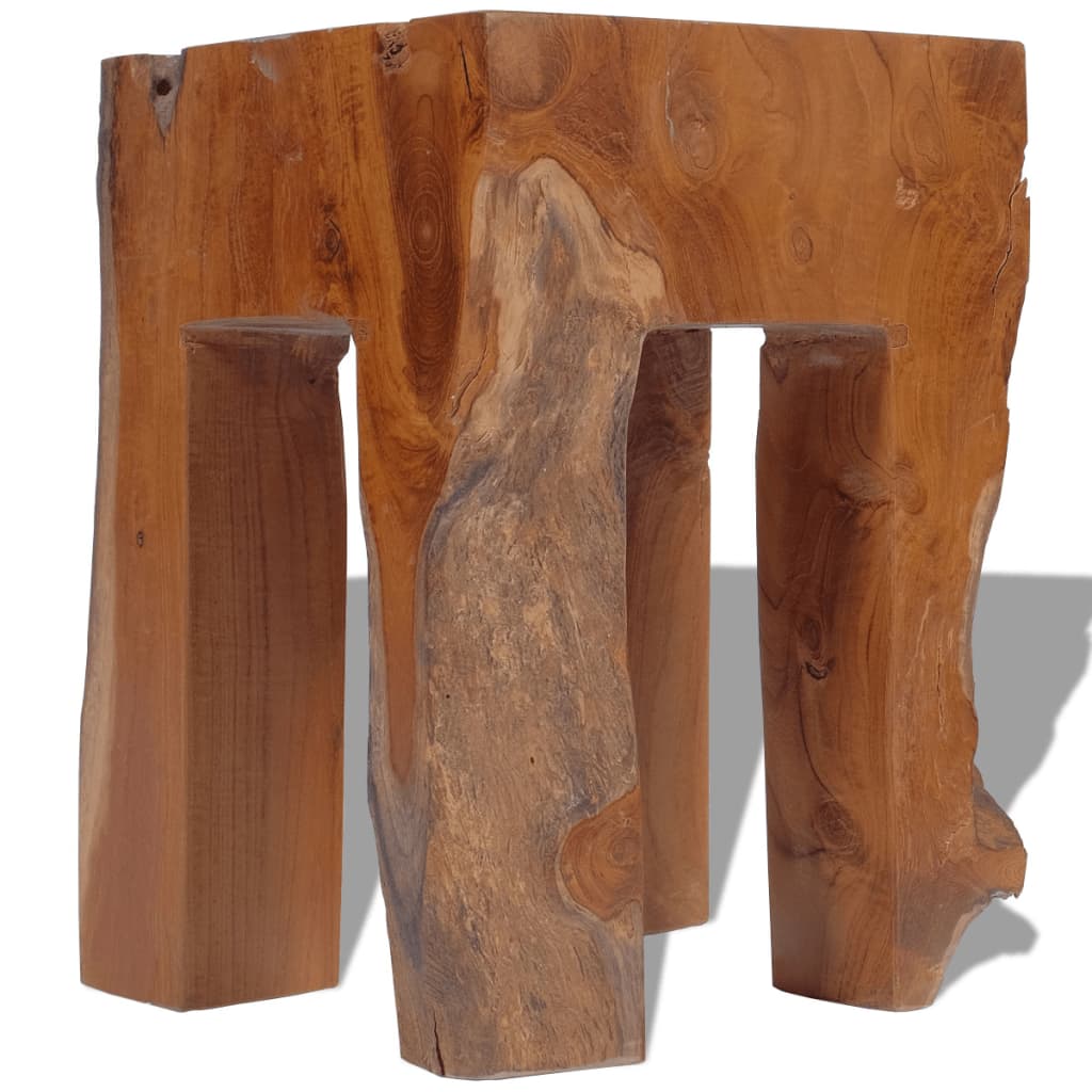 Stool Solid Teak Wood - Newstart Furniture