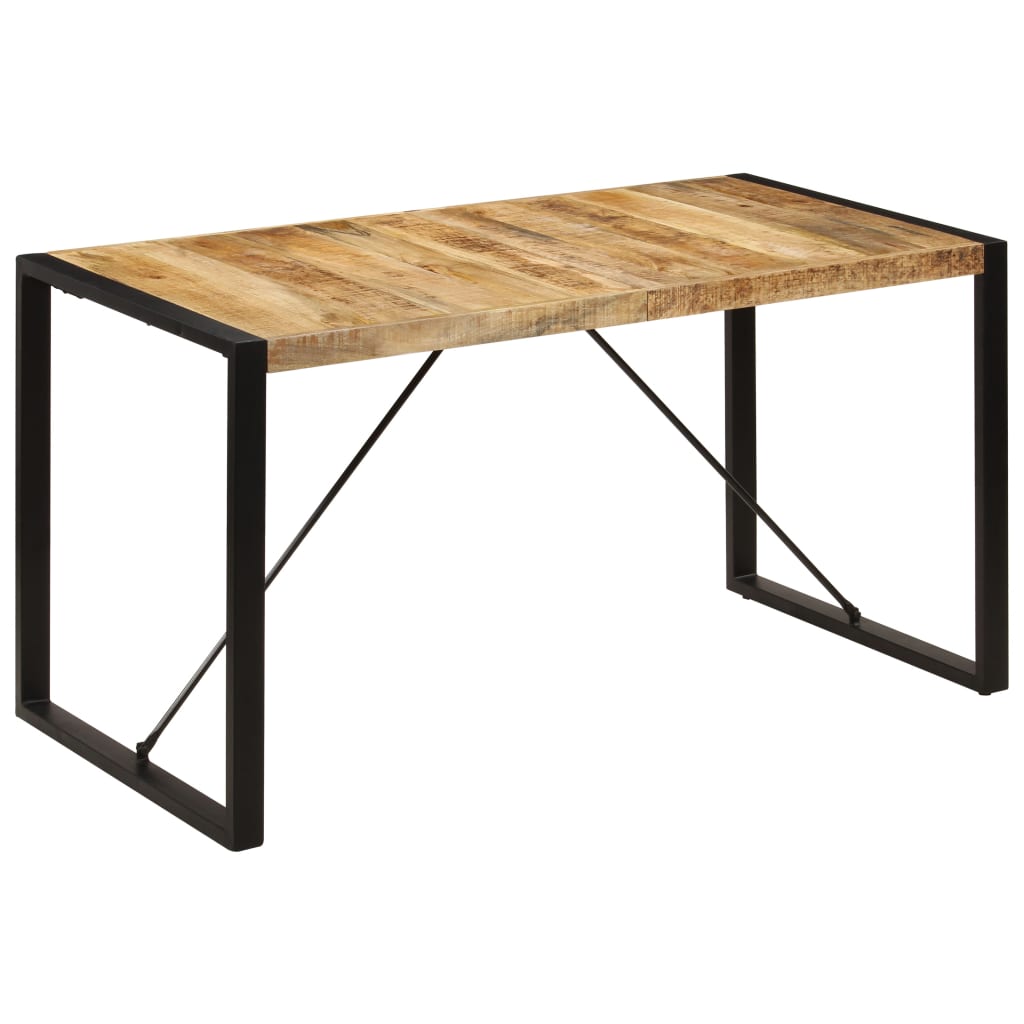 Dining Table 140x70x75 cm Solid Mango Wood - Newstart Furniture