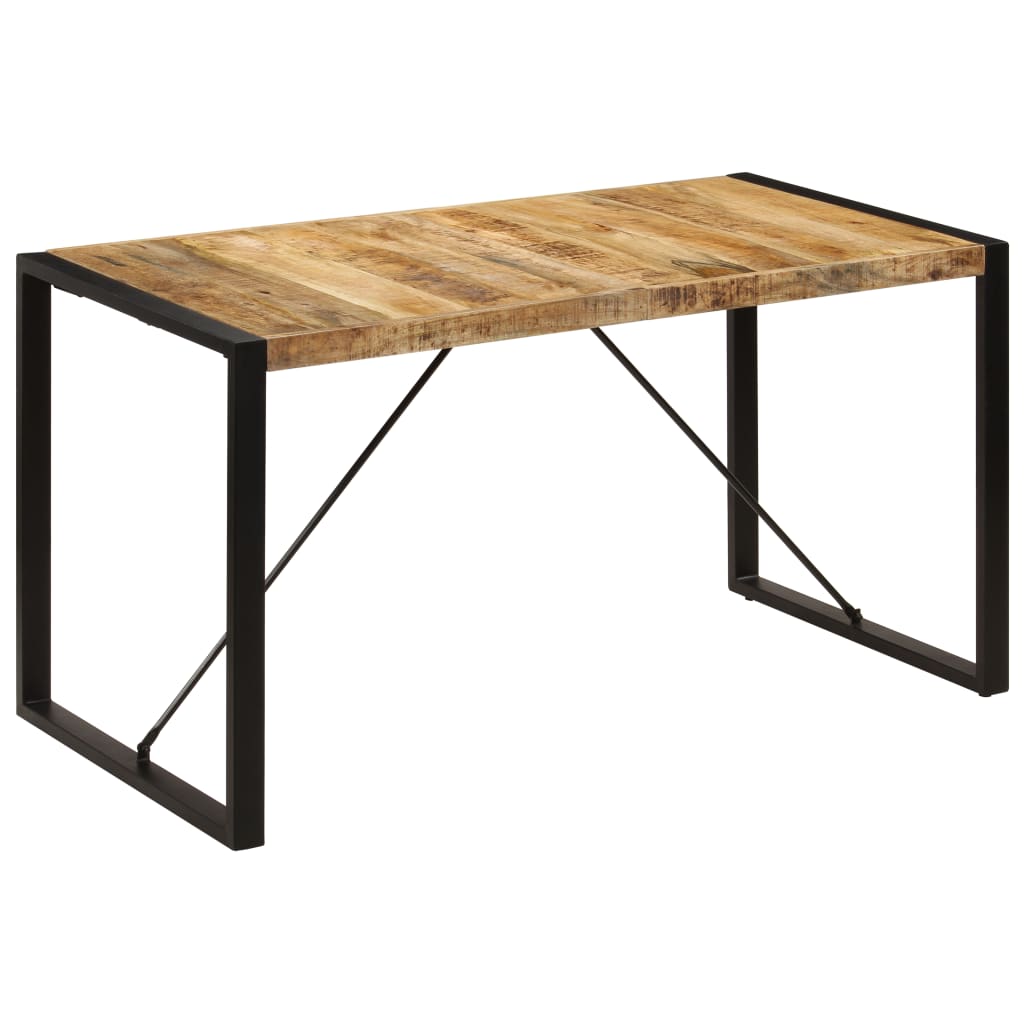 Dining Table 140x70x75 cm Solid Mango Wood - Newstart Furniture