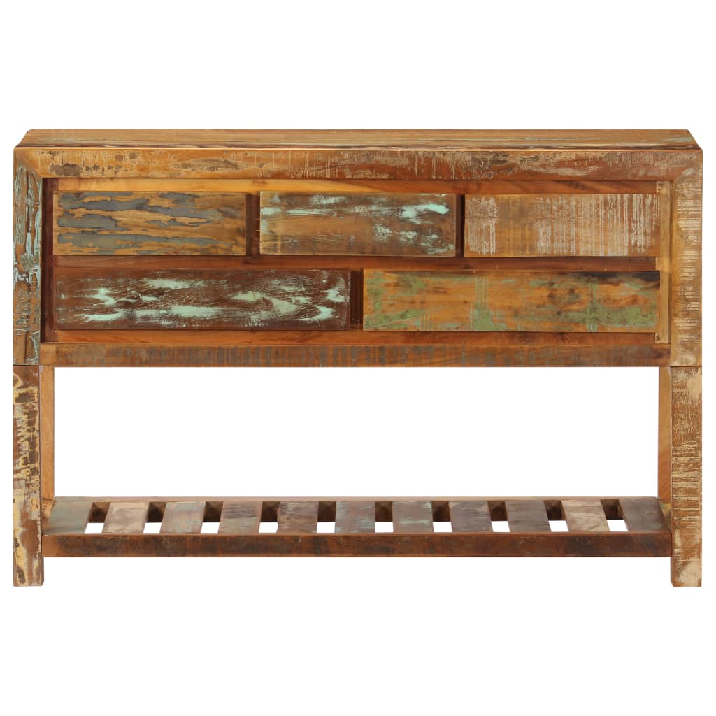 Sideboard 120x30x75 cm Solid Reclaimed Wood - Newstart Furniture