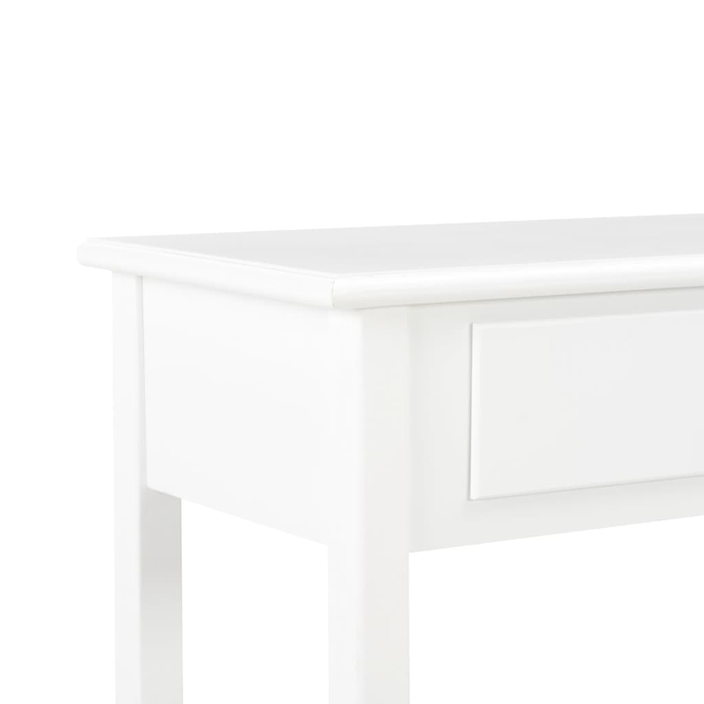 Sideboard White 110x35x80 cm MDF - Newstart Furniture