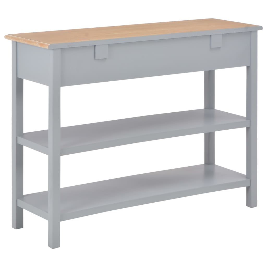 Sideboard Grey 110x35x80 cm MDF - Newstart Furniture