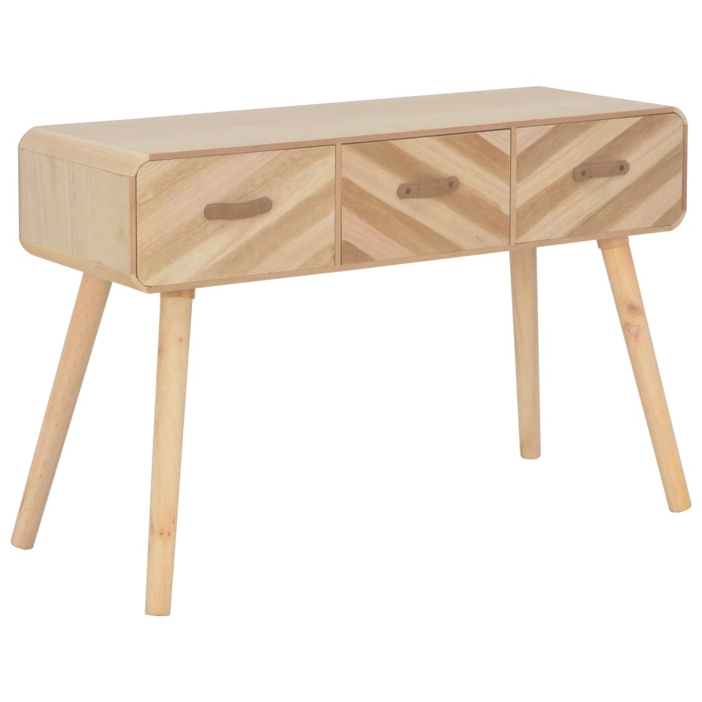 Console Table 100x35x68 cm Solid Wood - Newstart Furniture