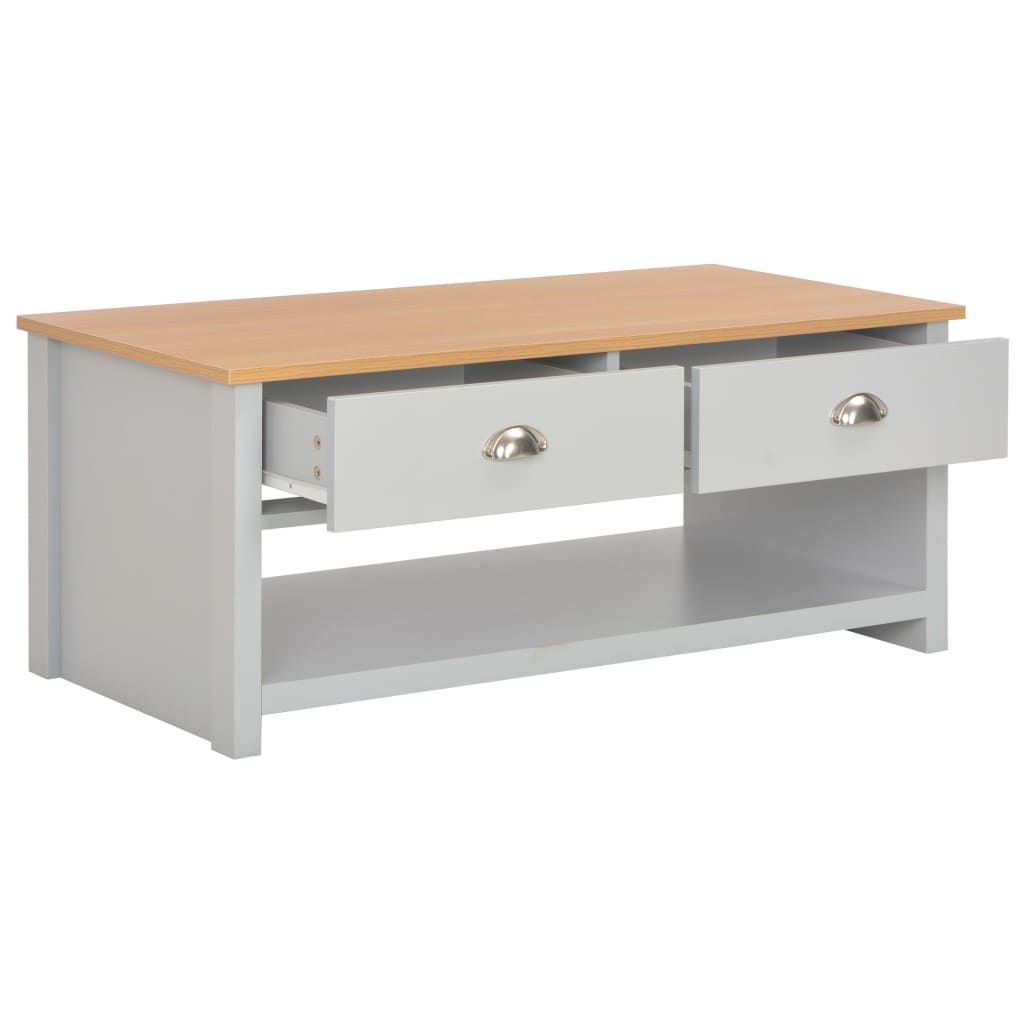 Coffee Table Grey 100x50x42 cm - Newstart Furniture