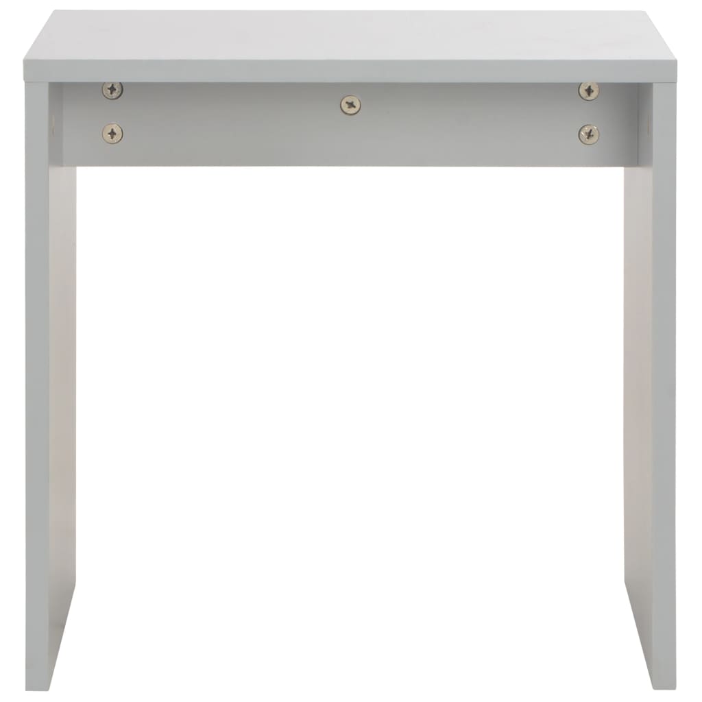 Dressing Table with Mirror and Stool Grey 104x45x131 cm - Newstart Furniture