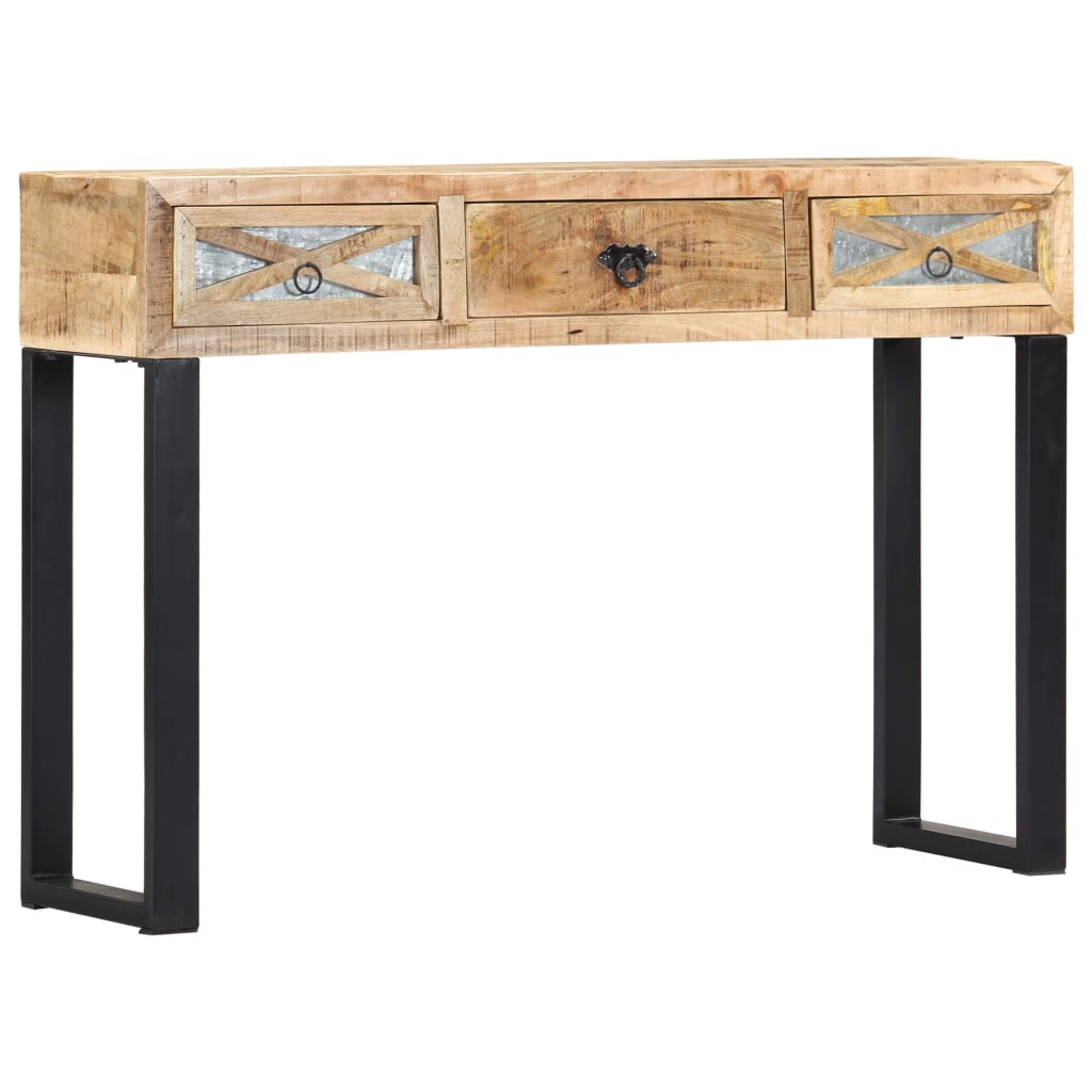 Console Table 110x30x76 cm Solid Mango Wood - Newstart Furniture