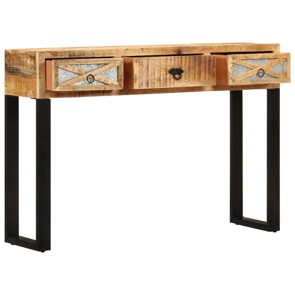 Console Table 110x30x76 cm Solid Mango Wood - Newstart Furniture