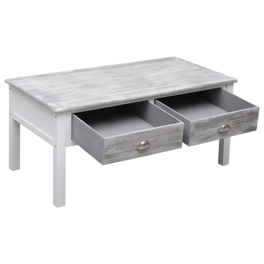 Coffee Table Grey 100x50x45 cm Wood - Newstart Furniture