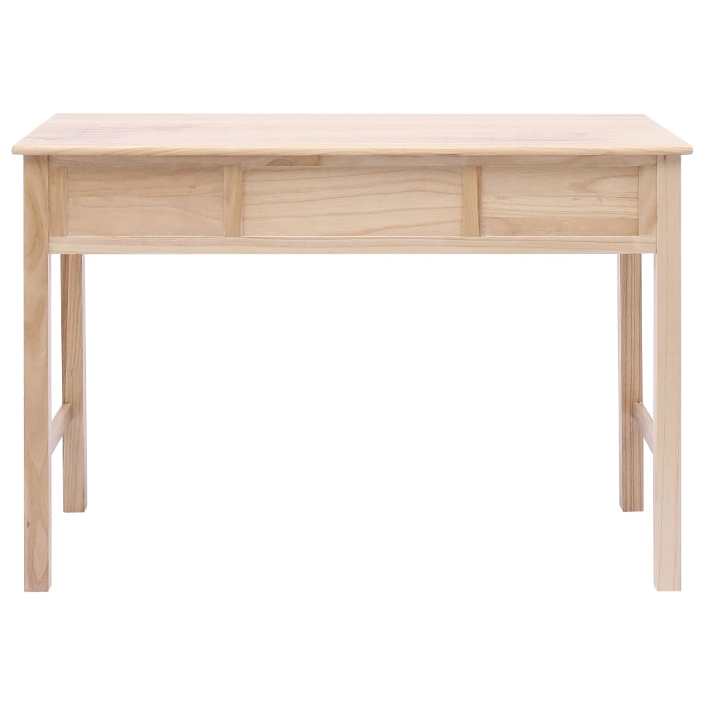 Writing Desk Natural 110x45x76 cm Wood - Newstart Furniture
