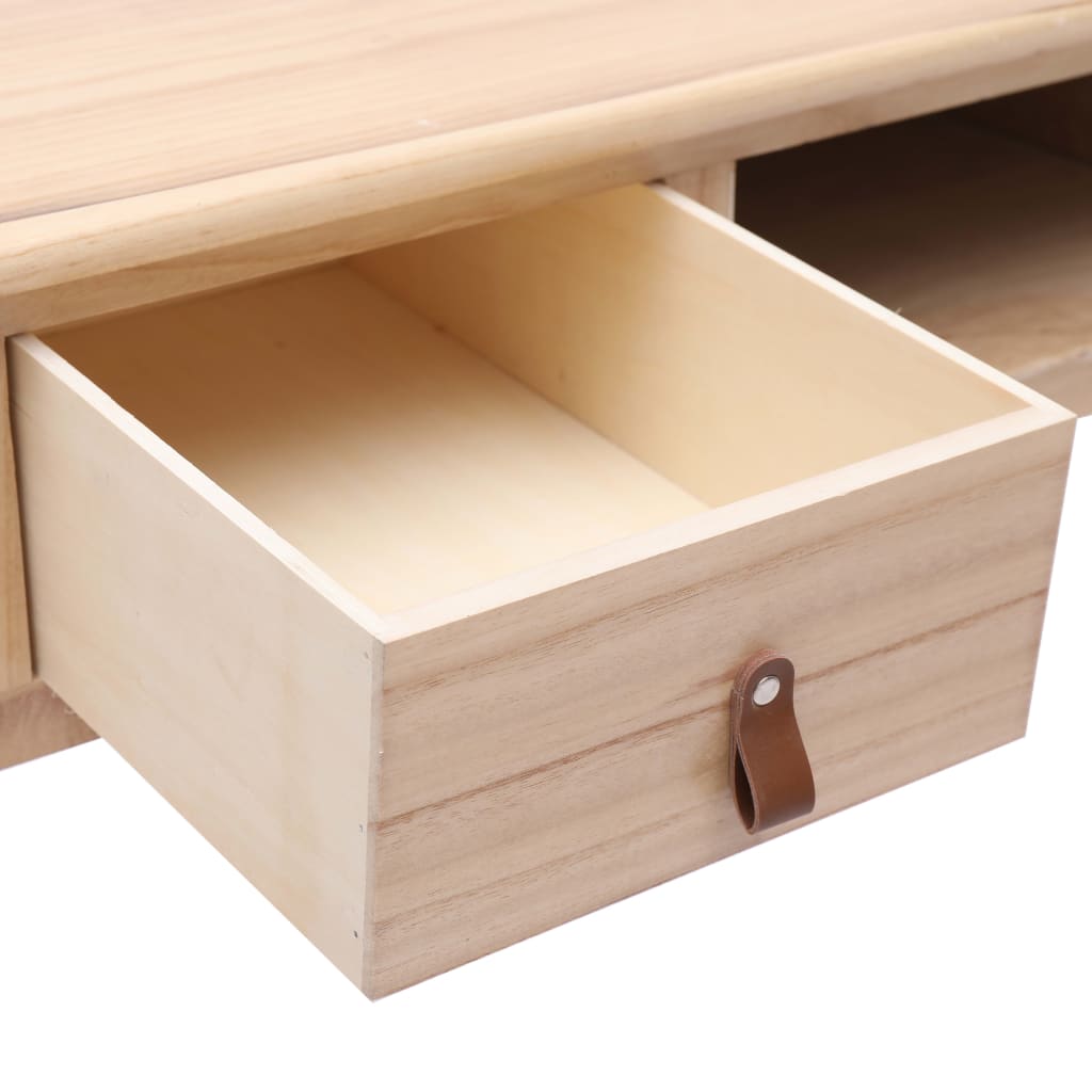 Writing Desk Natural 110x45x76 cm Wood - Newstart Furniture