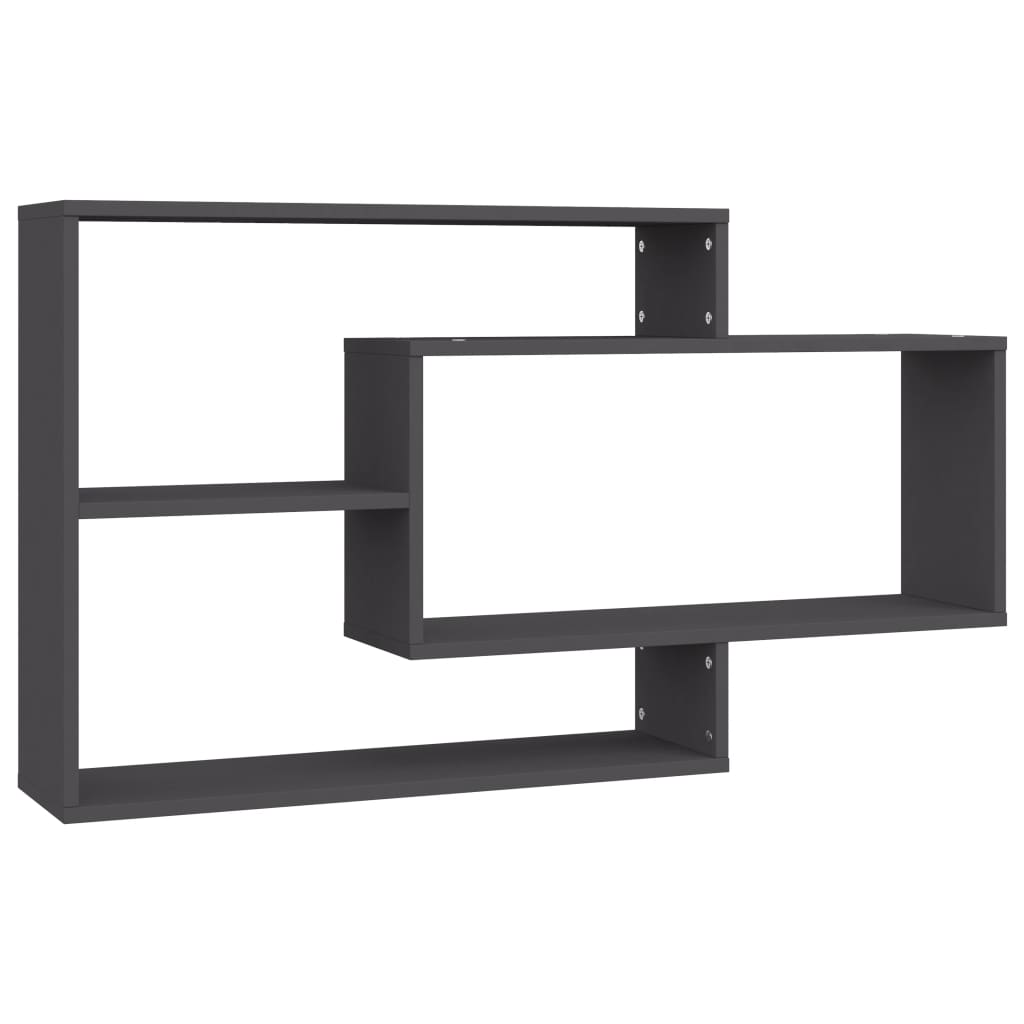 Wall Shelves Grey 104x20x58.5 cm Engineered Wood - Newstart Furniture