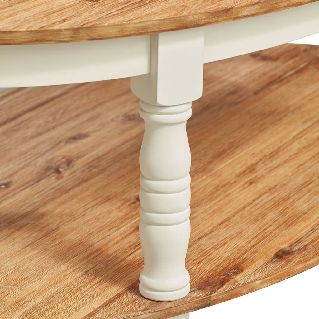 Coffee Table 102x62.5x42 cm Solid Acacia Wood - Newstart Furniture