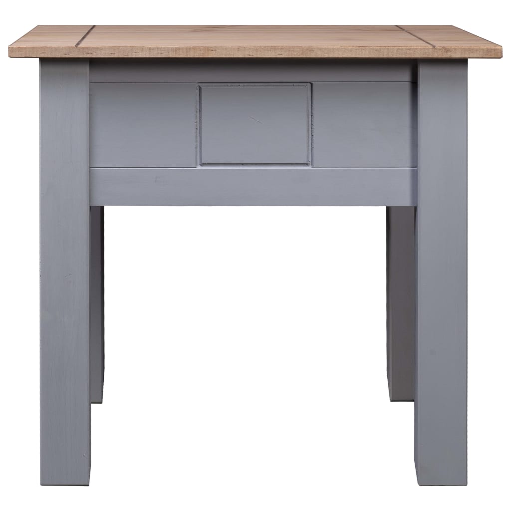 Nightstand Grey 50.5x50.5x52.5 cm Pine Panama Range - Newstart Furniture