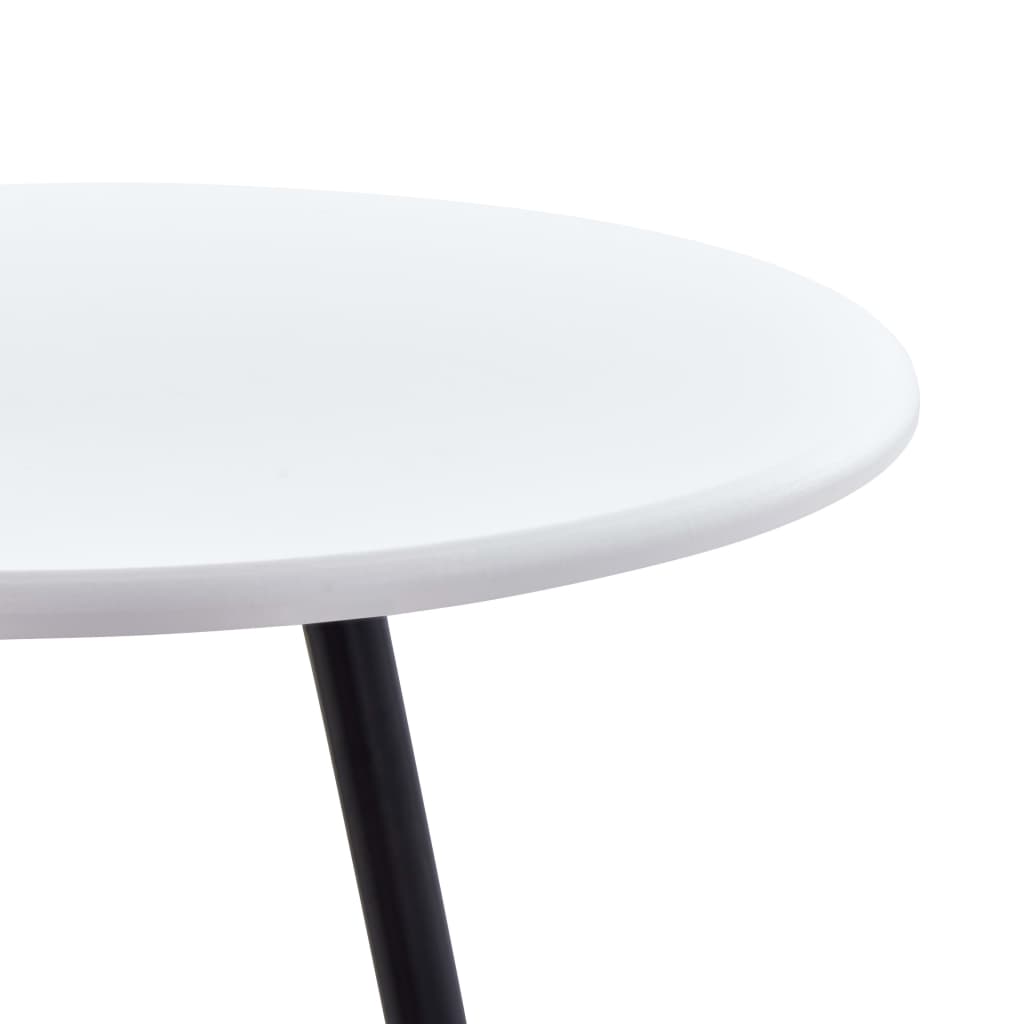 Bar Table White 60x107.5 cm MDF - Newstart Furniture