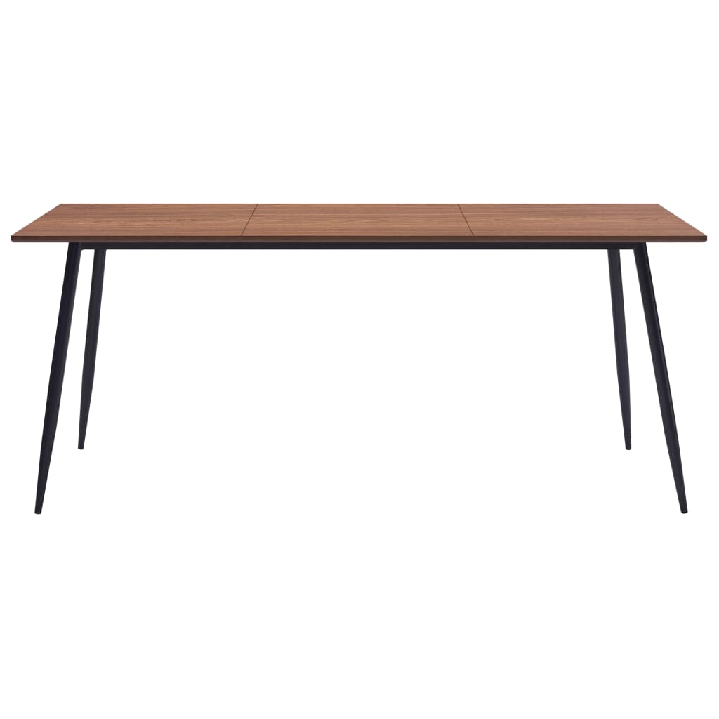 Dining Table Brown 200x100x75 cm MDF - Newstart Furniture