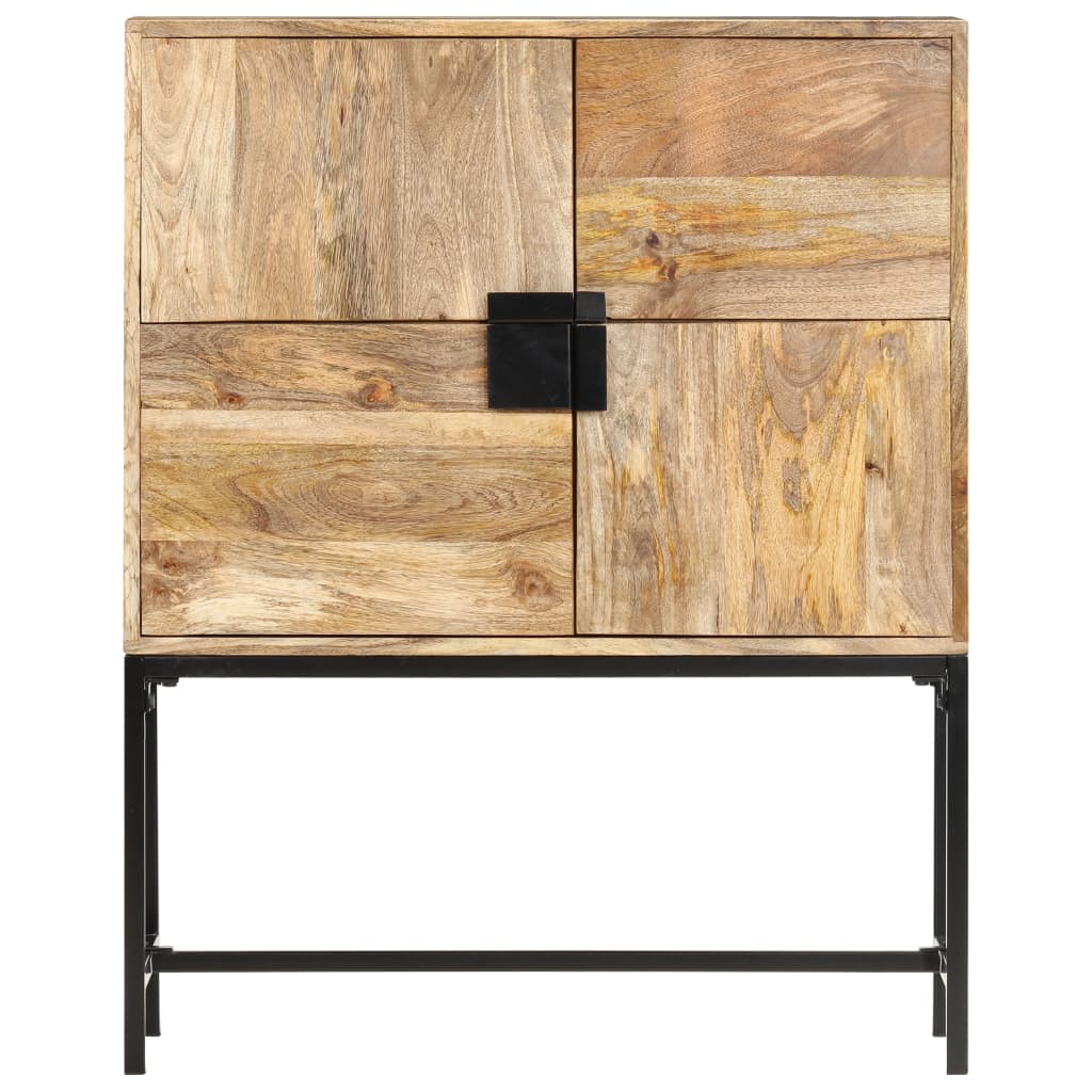 Highboard 80x30x100 cm Solid Mango Wood - Newstart Furniture