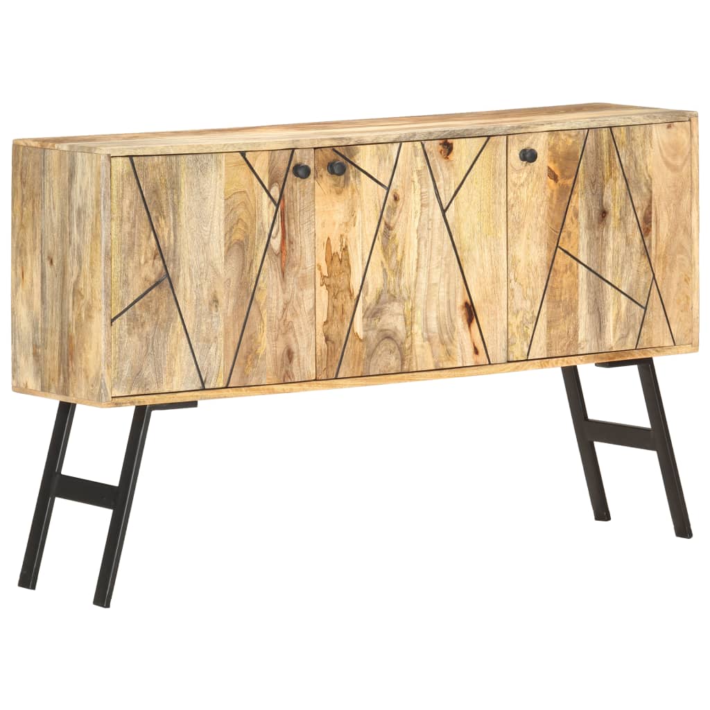 Sideboard 118x30x75 cm Solid Mango Wood - Newstart Furniture