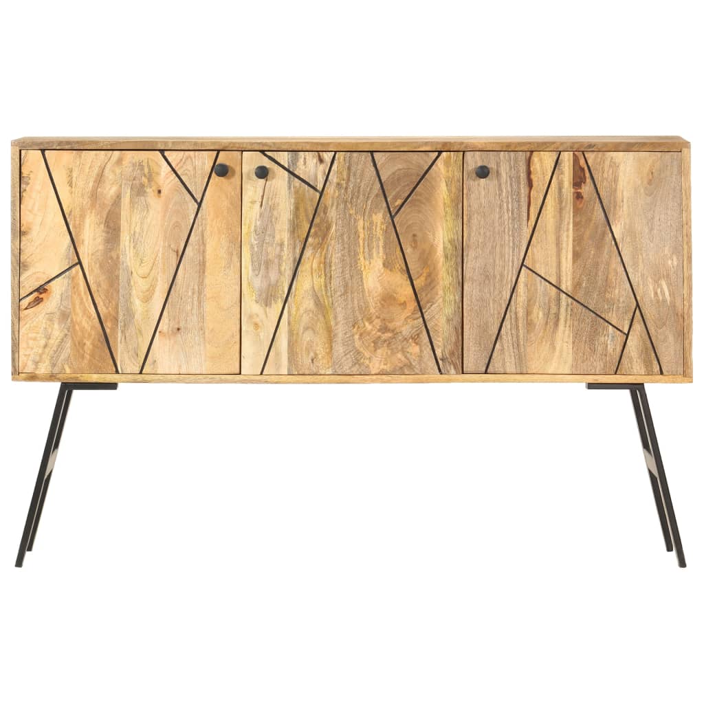 Sideboard 118x30x75 cm Solid Mango Wood - Newstart Furniture