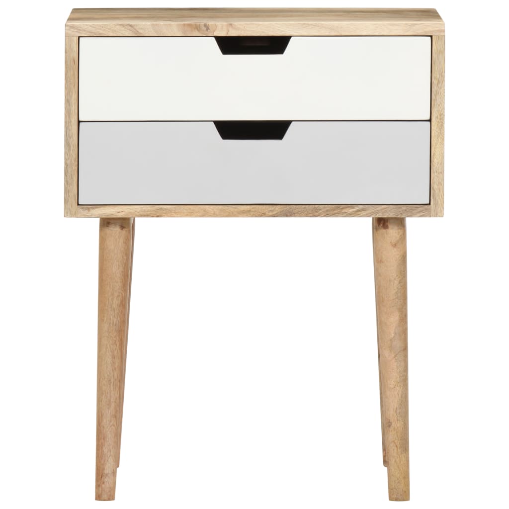 Bedside Cabinet 47x35x59 cm Solid Wood Mango - Newstart Furniture