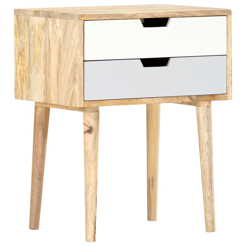 Bedside Cabinet 47x35x59 cm Solid Wood Mango - Newstart Furniture