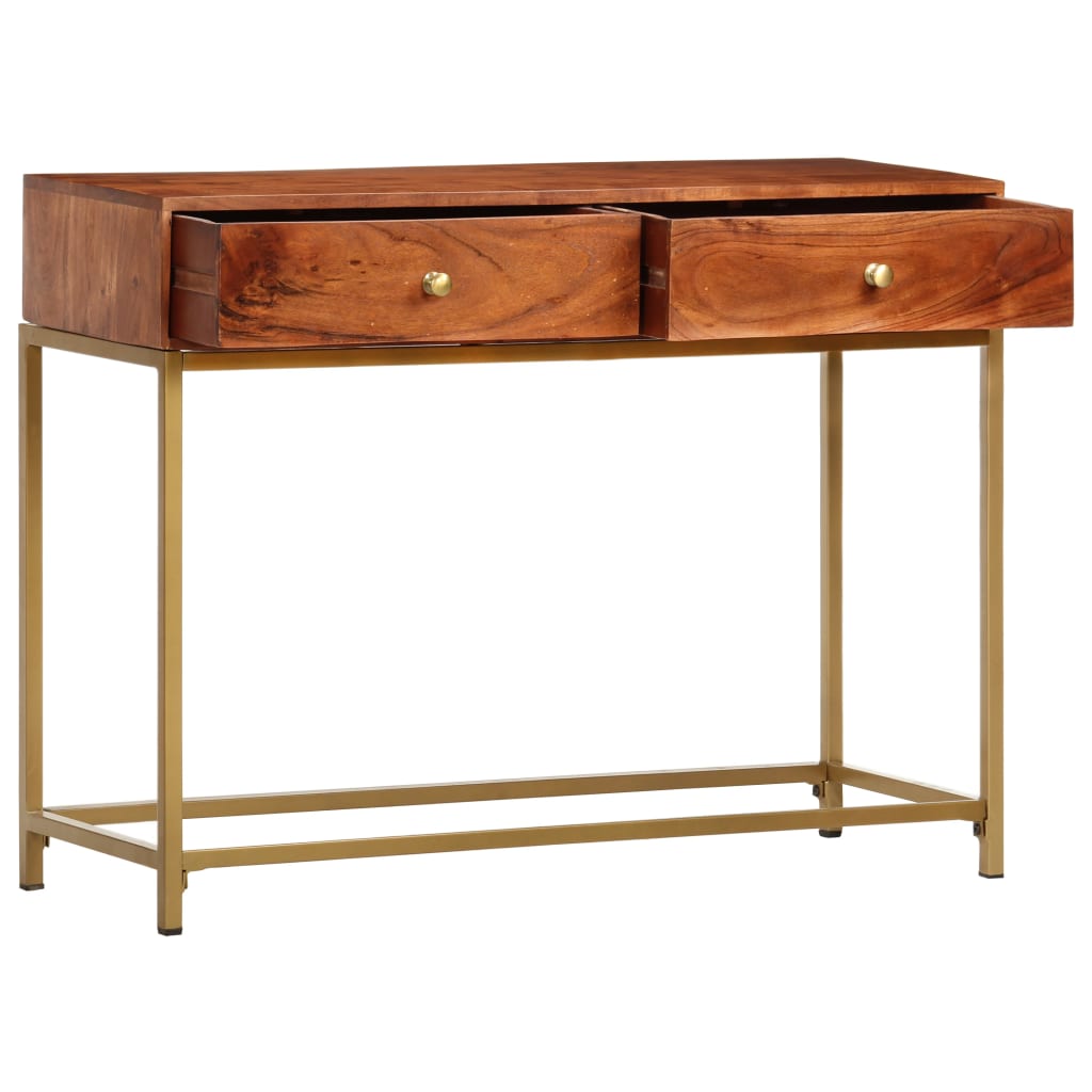 Console Table 100x35x76 cm Solid Wood Acacia - Newstart Furniture