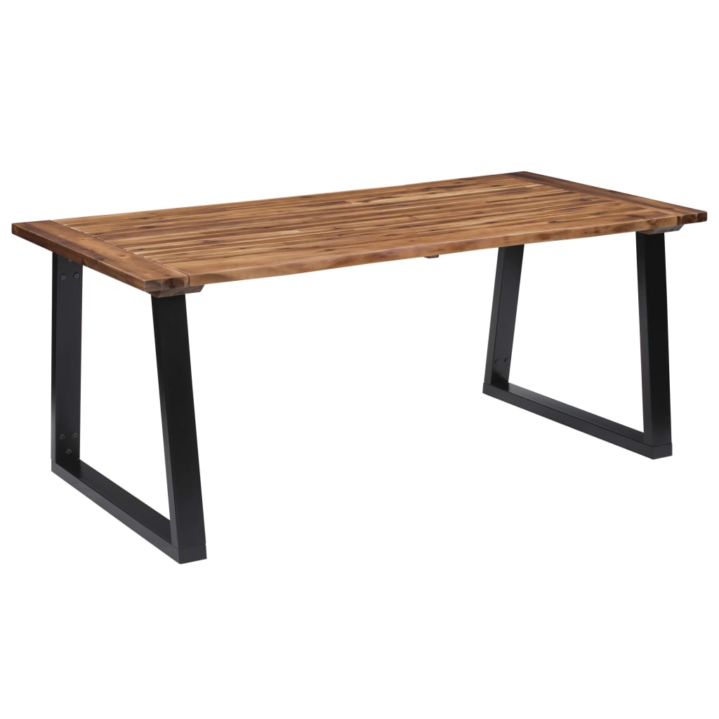 Dining Table Solid Acacia Wood 180x90 cm - Newstart Furniture