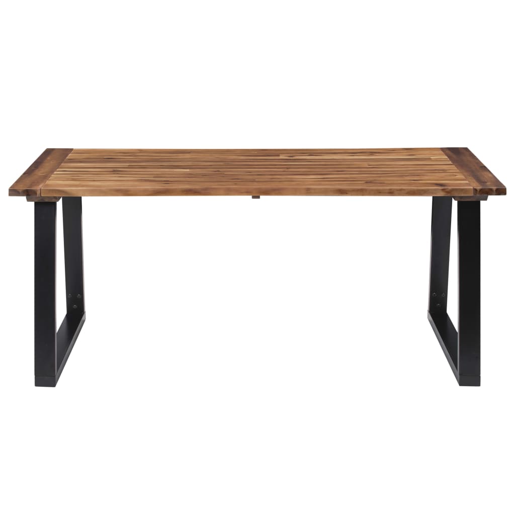 Dining Table Solid Acacia Wood 180x90 cm - Newstart Furniture