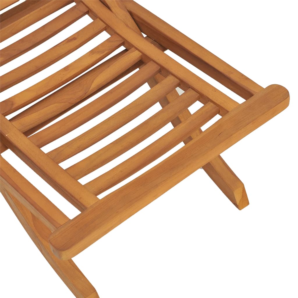 Folding Garden Chair Solid Teak Wood - Newstart Furniture