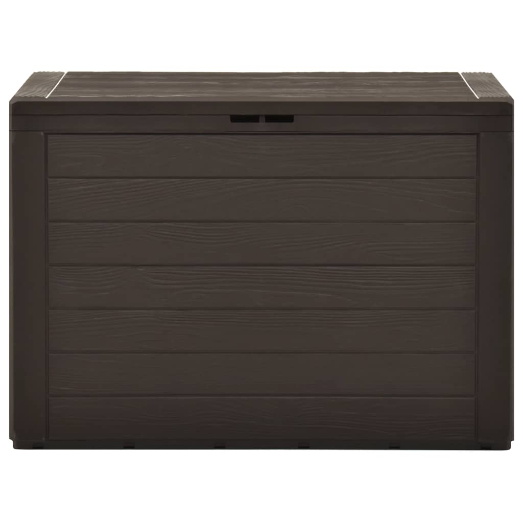 Garden Storage Box Brown 78x44x55 cm - Newstart Furniture