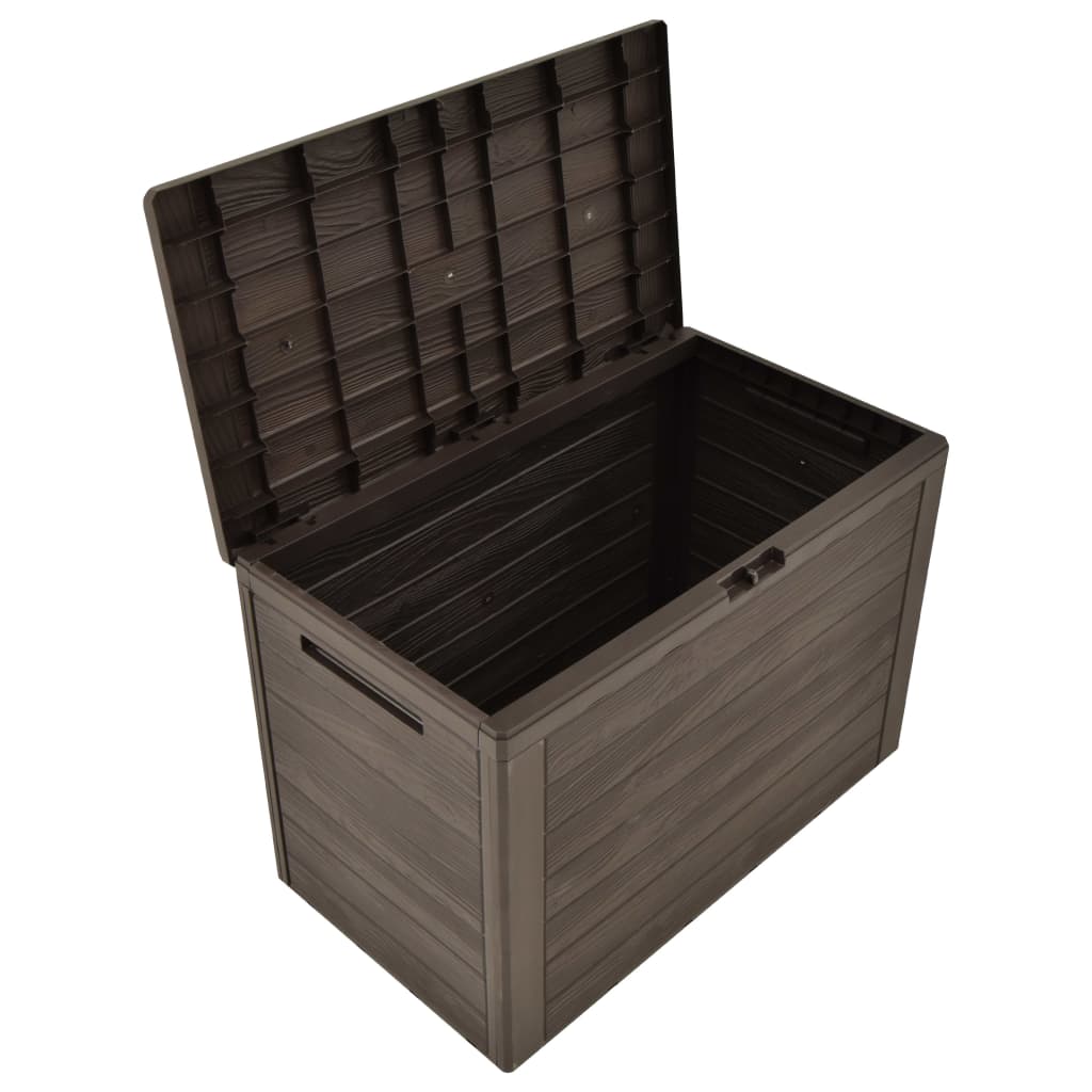 Garden Storage Box Brown 78x44x55 cm - Newstart Furniture