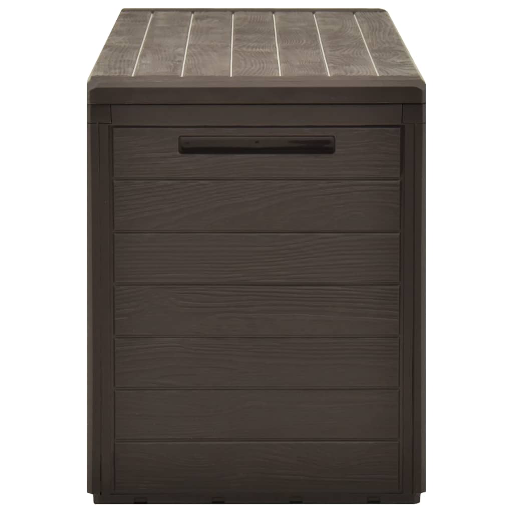 Garden Storage Box Brown 116x44x55 cm - Newstart Furniture