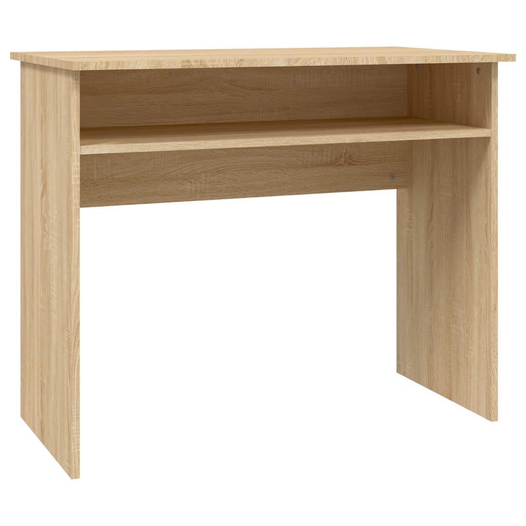 Desk Sonoma Oak 90x50x74 cm Engineered Wood - Newstart Furniture