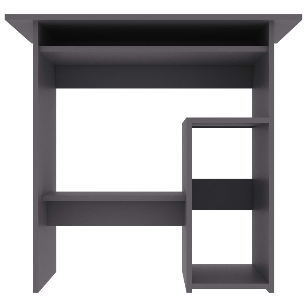 Desk Grey 80x45x74 cm Engineered Wood - Newstart Furniture