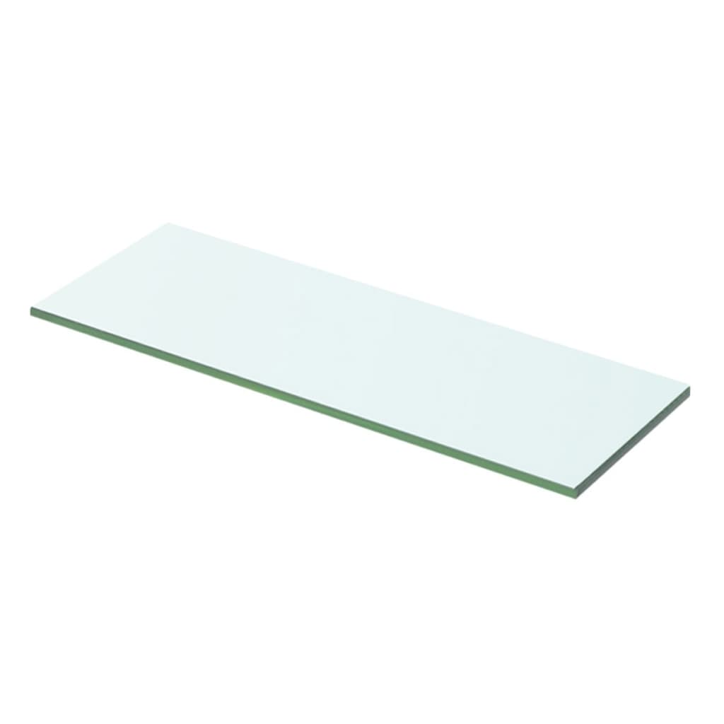 Shelves 2 pcs Panel Glass Clear 50x12 cm - Newstart Furniture