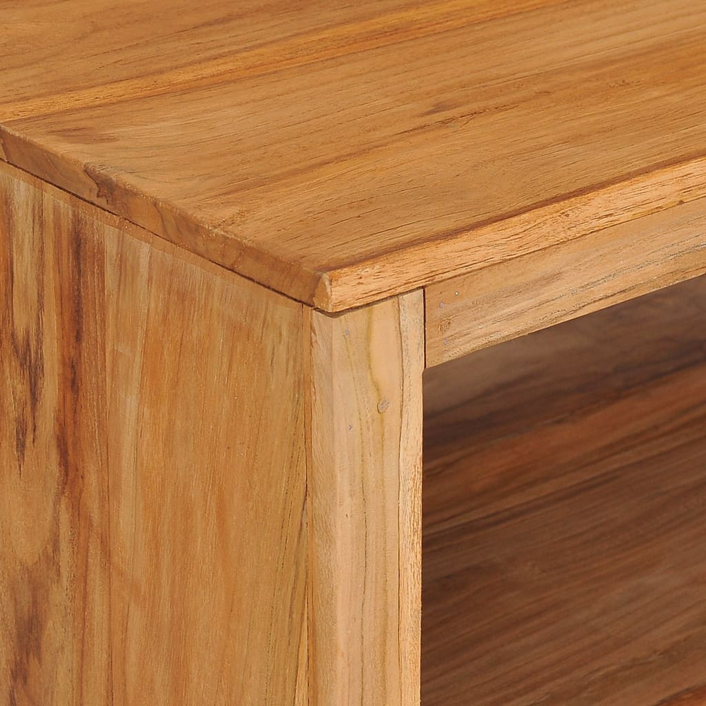 Coffee Table 80x80x40 cm Solid Teak Wood - Newstart Furniture