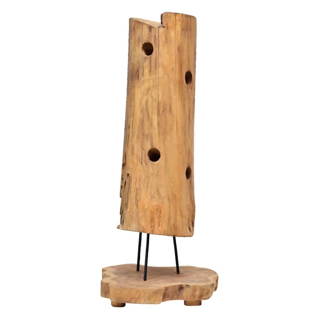 Wine Rack for 8 Bottles 40x30x80 cm Solid Teak Wood - Newstart Furniture