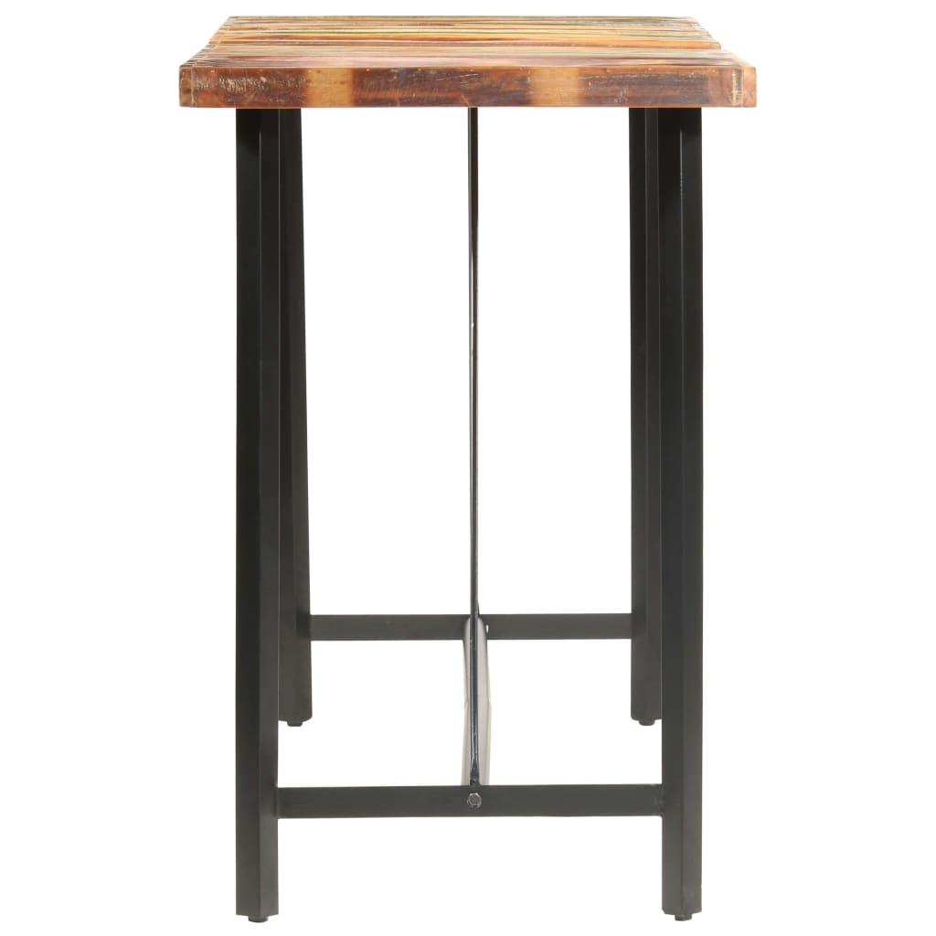 9 Piece Bar Set Solid Reclaimed Wood - Newstart Furniture