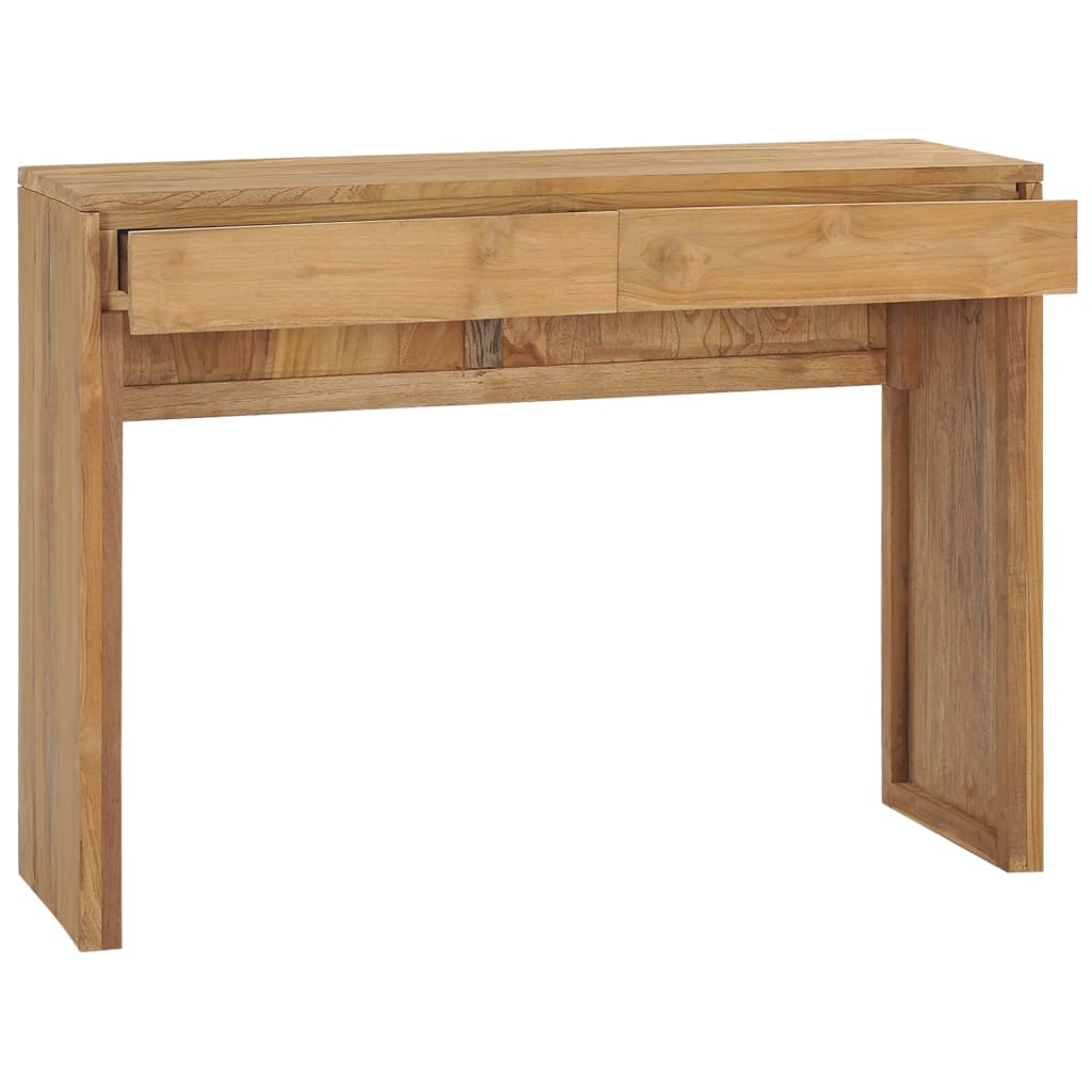 Console Table 100x35x75 cm Solid Teak Wood - Newstart Furniture