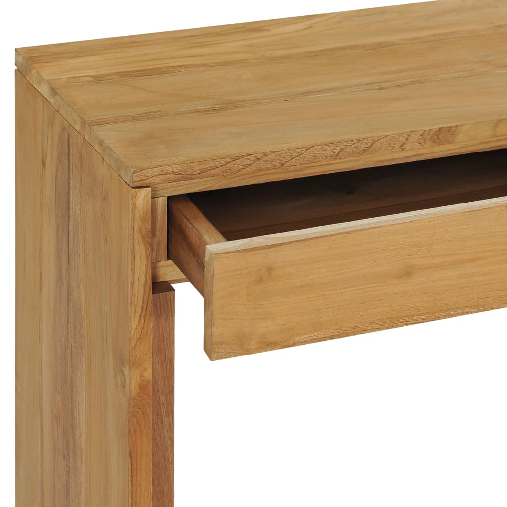 Console Table 100x35x75 cm Solid Teak Wood - Newstart Furniture