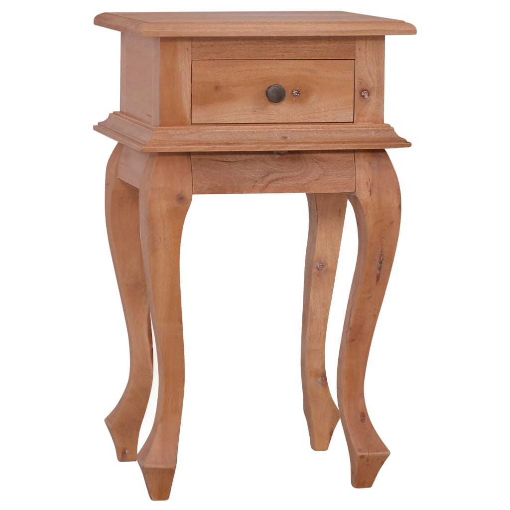Bedside Table 35x30x60 cm Solid Mahogany Wood - Newstart Furniture