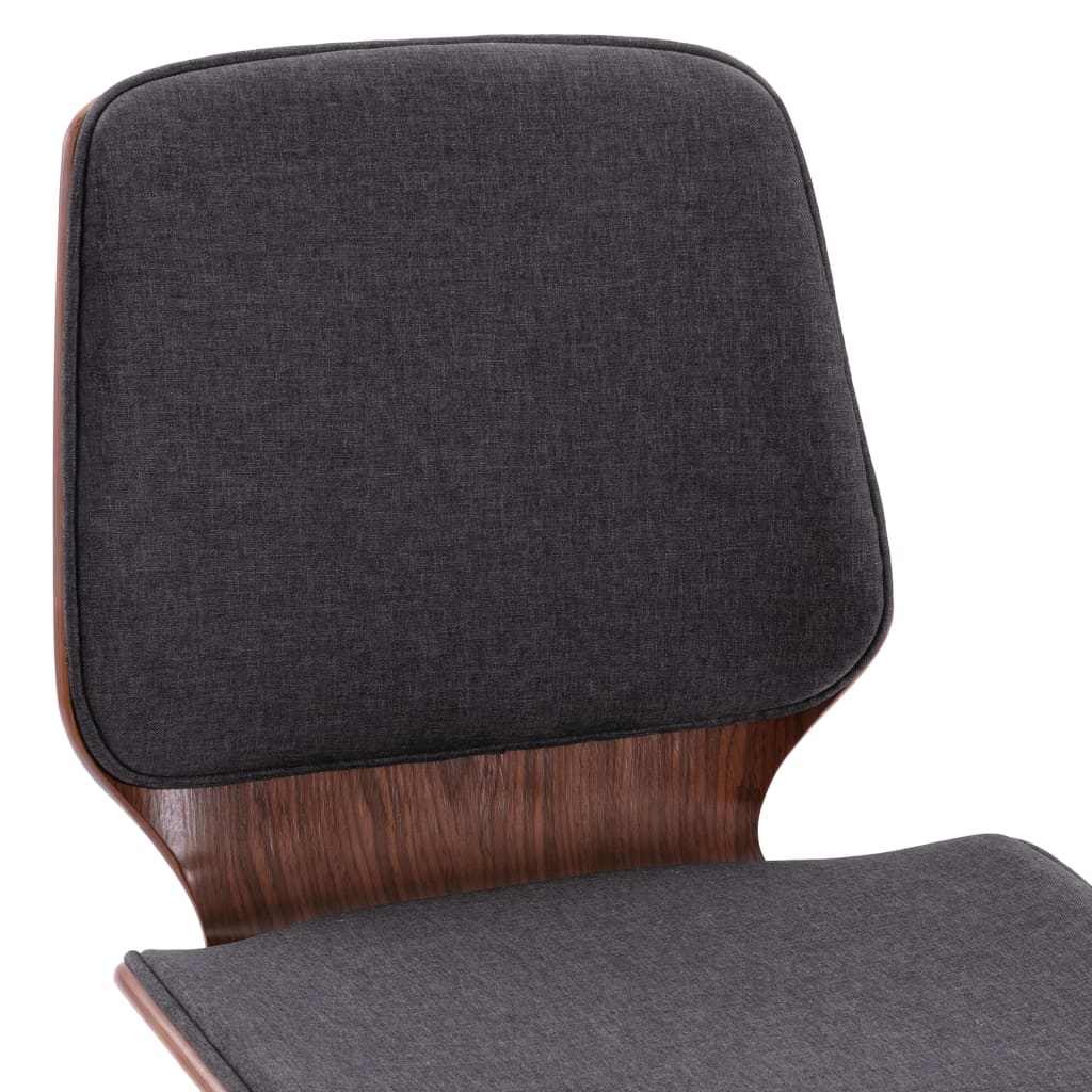 Dining Chairs 4 pcs Grey Fabric - Newstart Furniture