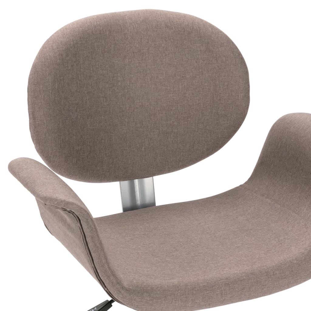 Swivel Dining Chairs 4 pcs Taupe Fabric - Newstart Furniture